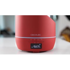 Humidificateur d'aromathérapie intelligent Cecotec PureAroma 500 Grenat - Capacité 500 ml - Affichage LED - Minuterie 12 h - 3