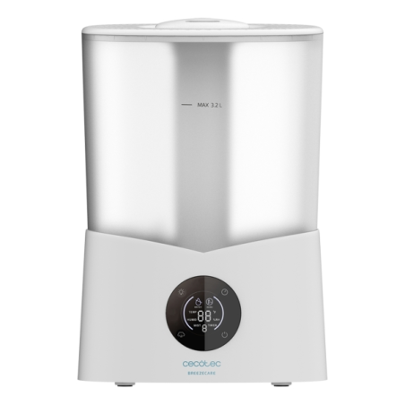Humidificateur d'air intelligent Cecotec BreezeCare 2600 Light - 25 W - Réservoir de 3,2 L - Débit d'air de 260 ml/h