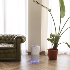 Purificateur d'air connecté Cecotec TotalPure 2000 - 50 W - Wi-Fi et commandes tactiles - Portée jusqu'à 50 m³ - 3 niveaux de
