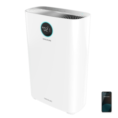 Purificateur d'air connecté Cecotec TotalPure 2500 - Puissance : 20 W - Filtre à 3 étapes - Portée jusqu'à 65 m³ - Contrôle