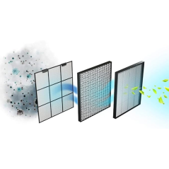 Purificateur d'air connecté Cecotec TotalPure 2500 - Puissance : 20 W - Filtre à 3 étapes - Portée jusqu'à 65 m³ - Contrôle