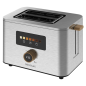 Grille-pain Cecotec TouchandToast à double fente - 950 W - Commandes tactiles et écran couleur - Centrage automatique - 7