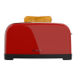 Grille-pain Cecotec Toastin' Time 1500 à double fente - 1500 W - Fente large jusqu'à 3,8 cm - Acier inoxydable - Arrêt