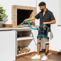 Aspirateur à cendres et granulés Cecotec Conga Ash 5000 - Puissance 1200 W - Capacité 20 L - Aspiration 18 kPa - Roues et