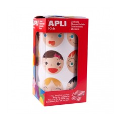 ✅ Apli Emotions Gomets Roll - Adhésif amovible - 24 modèles différents - Adhésif à base d'eau - Sans solvan en stock