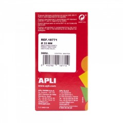 Apli Emotions Gomets Roll - Adhésif amovible - 24 modèles différents - Adhésif à base d'eau - Sans solvant