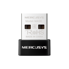 Adaptateur Bluetooth 5.4 USB Nano Mercusys MA5B - Jusqu'à 7 connexions simultanées - Noir