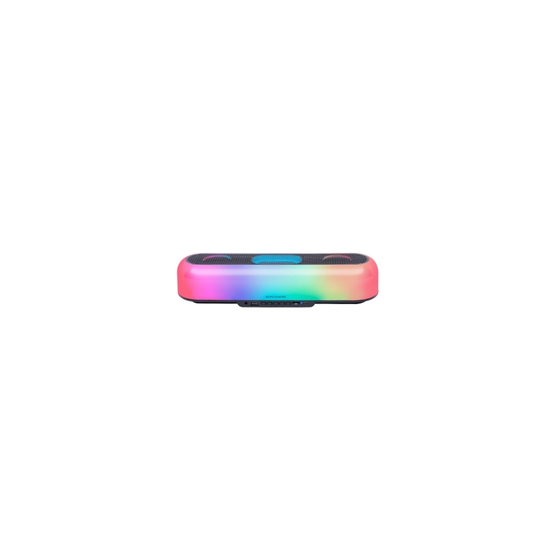 Enceinte Bluetooth Mars Gaming MSB-ORB 20 W - Éclairage RGB à 360° - Batterie 2400 mAh - Contrôle du volume - Portée jusqu'à 10