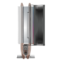 Refroidisseur CPU Unykach Unycool H20 ARGB - Multiprise universelle - Ventilateur 90 mm - Éclairage ARGB - Noir