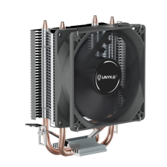 Refroidisseur CPU Unykach Unycool H20 - Multiprise universelle - Ventilateur 90 mm - Noir