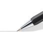 LOT de 10 Porte-mine Staedtler Graphite 778 0,7 mm - Corps hexagonal noir mat - Mine métallique rétractable - Mine amortie