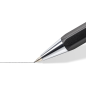 LOT de 10 Porte-mine Staedtler Graphite 778 0,5 mm - Corps hexagonal noir mat - Mine métallique rétractable - Mine amortie