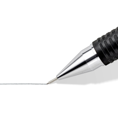 LOT de 10 Porte-mine Staedtler Mars Micro 775 0,3 mm - Mine rétractable en métal - Mine amortie - Zone de préhension en