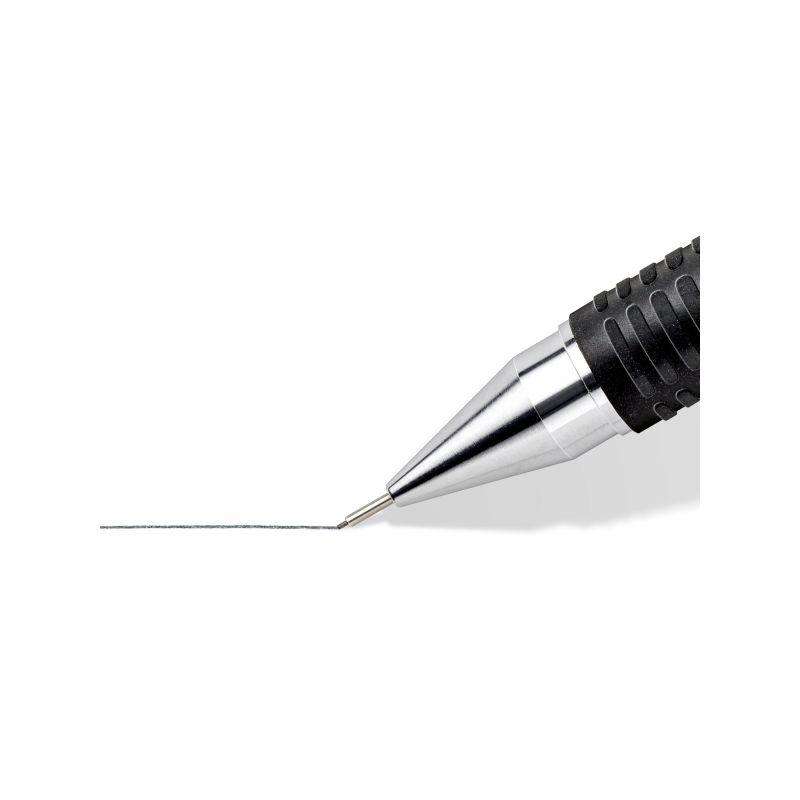 LOT de 10 Porte-mine Staedtler Mars Micro 775 0,3 mm - Mine rétractable en métal - Mine amortie - Zone de préhension en