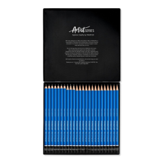 Coffret crayons couleur bleu STABILO