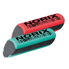 Boîte de présentation Staedtler Norix avec 30 gommes - Sans PVC, phtalates ni latex - Réduction des déchets - Couleurs assorties