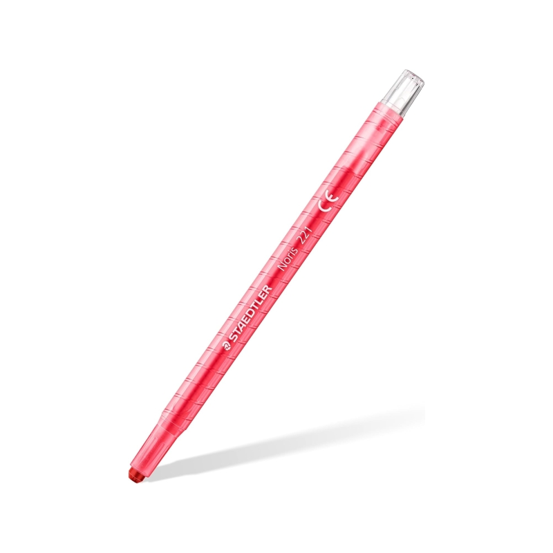 Staedtler Noris 221, lot de 12 crayons de couleur rotatifs - 6 mm de diamètre - Résistants à la casse - Colorants alimentaires