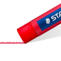Staedtler Noris 241, paquet de 12 crayons tendres - 8 mm de diamètre - Résistants à la casse - Couleurs assorties