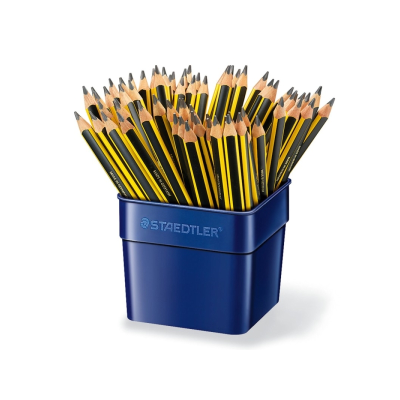 Cube de présentation Staedtler Noris 119 72 crayons HB2