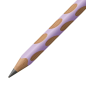 Crayons graphite HB Stabilo Easygraph droitier lilas pastel x12
