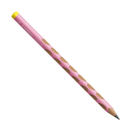 crayon rose à pois marron