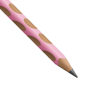 Crayons graphite HB Stabilo Easygraph pastel pour gauchers x6 rose