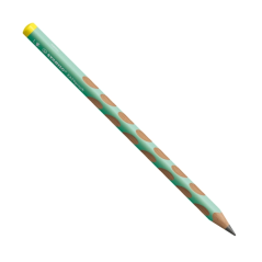 crayon vert pastel à pois marron