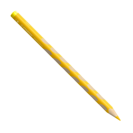Lot de 6 crayons de couleur ergonomiques Stabilo Easycolors - Mine de 4,2 mm - Forme triangulaire - Pour gauchers - Couleurs