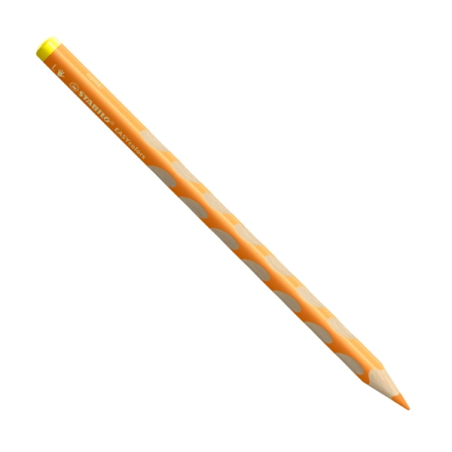 Stabilo Easycolors Coffret de 12 crayons de couleur ergonomiques + taille-crayon - Mine de 4,2 mm - Forme triangulaire - Pour