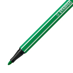 Ensemble de 68 feutres Stabilo Pen avec 10 marqueurs à pointe fibre - Largeur de trait : env. 1 mm - Encre à base d'eau