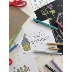 Pack Stabilo Trio Deco avec 8 marqueurs à pointe XL - Largeur de trait : 3 mm - Zone de préhension triangulaire - Couleurs