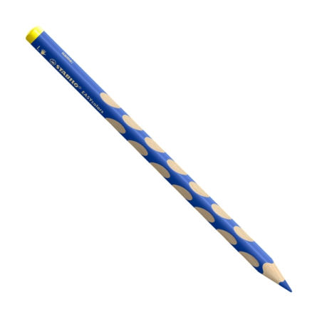 Lot de 24 crayons de couleur ergonomiques Stabilo Easycolors - Mine de 4,2 mm - Forme triangulaire - Pour gauchers - Couleurs