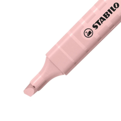 LOT de 10 Feutre fluorescent Stabilo Swing Cool Naturecolors Wildflower - Corps plat - Pointe biseautée - Largeur de trait : 1