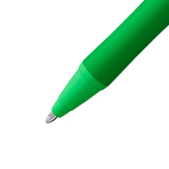 LOT de 10 Stylo rétractable Stabilo Pointball coloré - Trait de 0,5 mm - Fabriqué à 87 % en bioplastique - Poignée