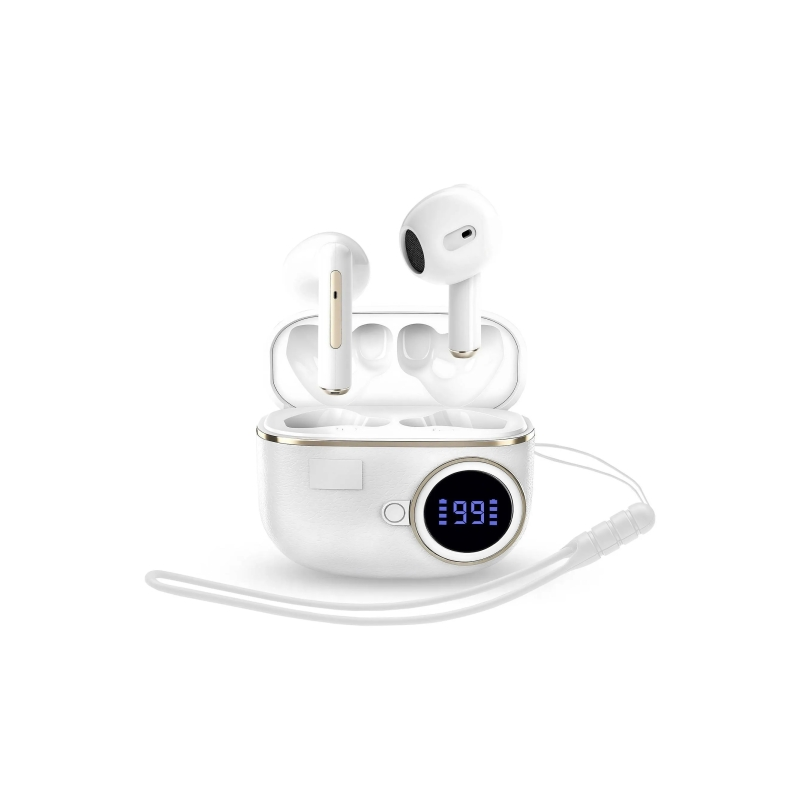 Écouteurs sans fil Energy System ChargeView TWS - Bluetooth 5.4 - Technologie véritablement sans fil - 20 h d'autonomie