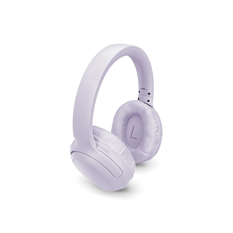 Casque Bluetooth 5.4 Energy Sistem Hush - Réduction active du bruit - Connexion multipoint - Assistant vocal - Couleur lavande