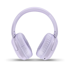 Casque Bluetooth 5.4 Energy Sistem Hush - Réduction active du bruit - Connexion multipoint - Assistant vocal - Couleur lavande