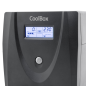 Onduleur Coolbox Guardian3 800 VA 480 W - 2 prises Schuko - USB - RJ45 - Protection complète contre les pics et les coupures de