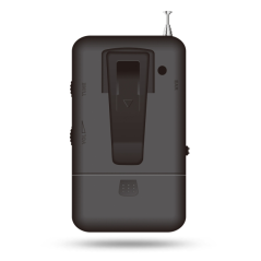 Radio portable analogique FM/AM Energy Sistem Pocket - Entrée jack 3,5 mm - Antenne télescopique - Alimentation par batterie
