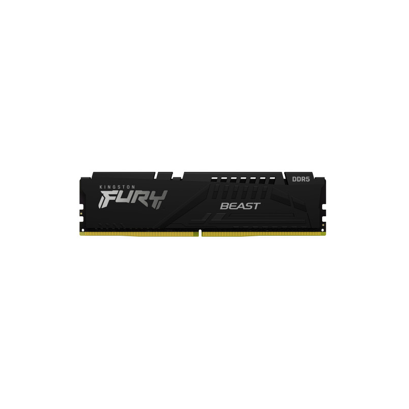 Kingston Fury Beast Black Expo Mémoire RAM DDR5 6000MT/s 16 Go 1,4 V CL30 DIMM