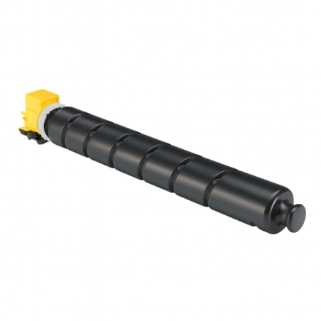 cartouche toner noire embout jaune