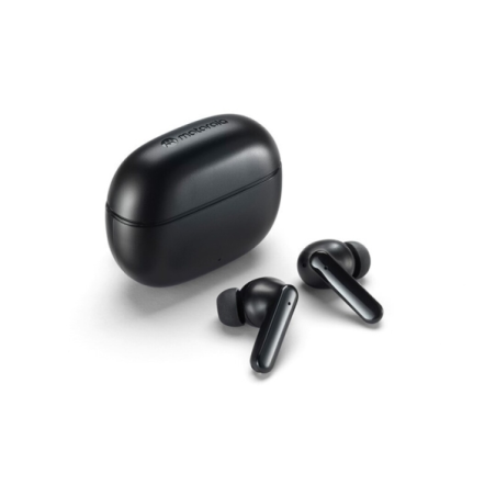 Écouteurs sans fil Motorola Moto Buds 125 - Double microphone ENC - Jusqu'à 17 heures d'autonomie - IPX5 - Noir