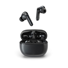 Écouteurs sans fil Motorola Moto Buds 125 - Double microphone ENC - Jusqu'à 17 heures d'autonomie - IPX5 - Noir