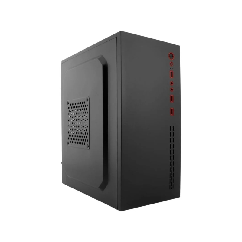 Boîtier tour MicroATX Coolbox PcCase MPC-45 - Tailles de disque prises en charge : 3,5 pouces et 2,5 pouces - USB-A 3.0, audio