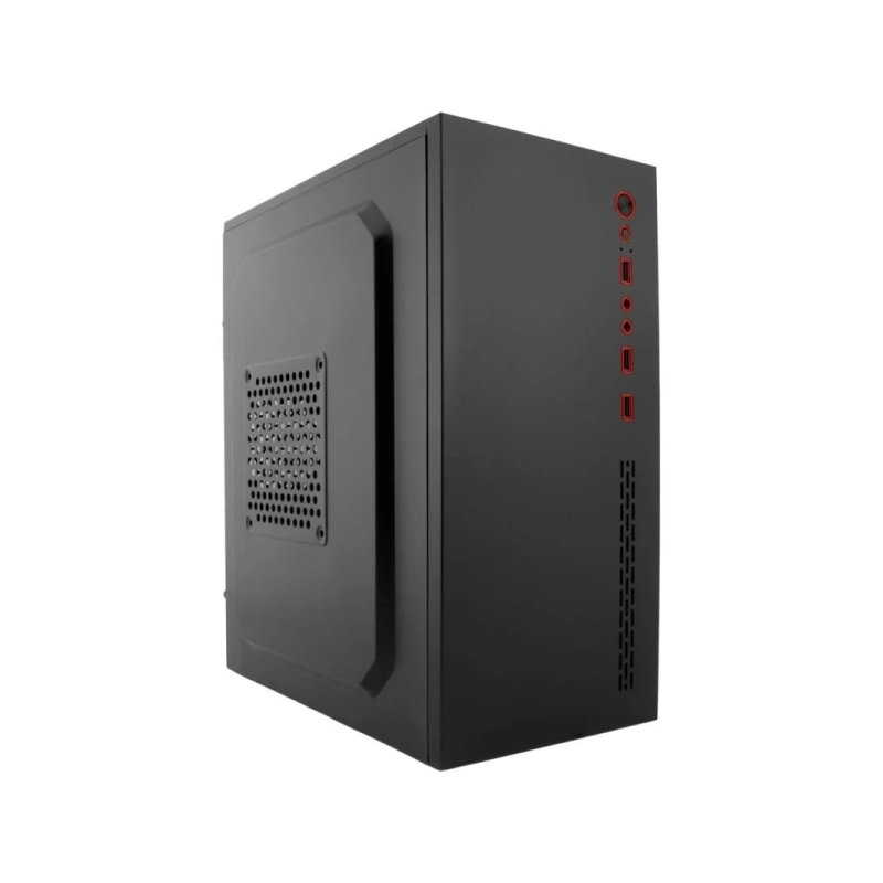 Boîtier tour MicroATX Coolbox PcCase MPC-45 - Tailles de disque prises en charge : 3,5 pouces et 2,5 pouces - USB-A 3.0, audio