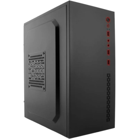Boîtier tour MicroATX Coolbox PcCase MPC-45 - Tailles de disque prises en charge : 3,5 pouces et 2,5 pouces - USB-A 3.0, audio