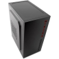 Boîtier tour MicroATX Coolbox PcCase MPC-45 - Tailles de disque prises en charge : 3,5 pouces et 2,5 pouces - USB-A 3.0, audio