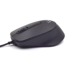 Souris filaire Ewent - Souris de bureau - 1000 ppp - Longueur du câble 1,35 m - Noir