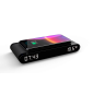 Réveil Thomson CT550I 15W - Chargeur à induction - USB et température - Noir