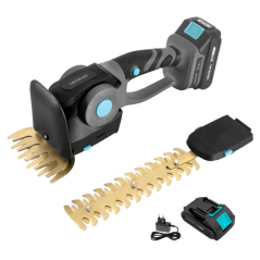 Taille-haie sans fil 2 en 1 Cecotec TitaniumSword 2120 Hand XL - Lame de 22 cm - Commande rotative - Batterie 21 V 2000 mAh